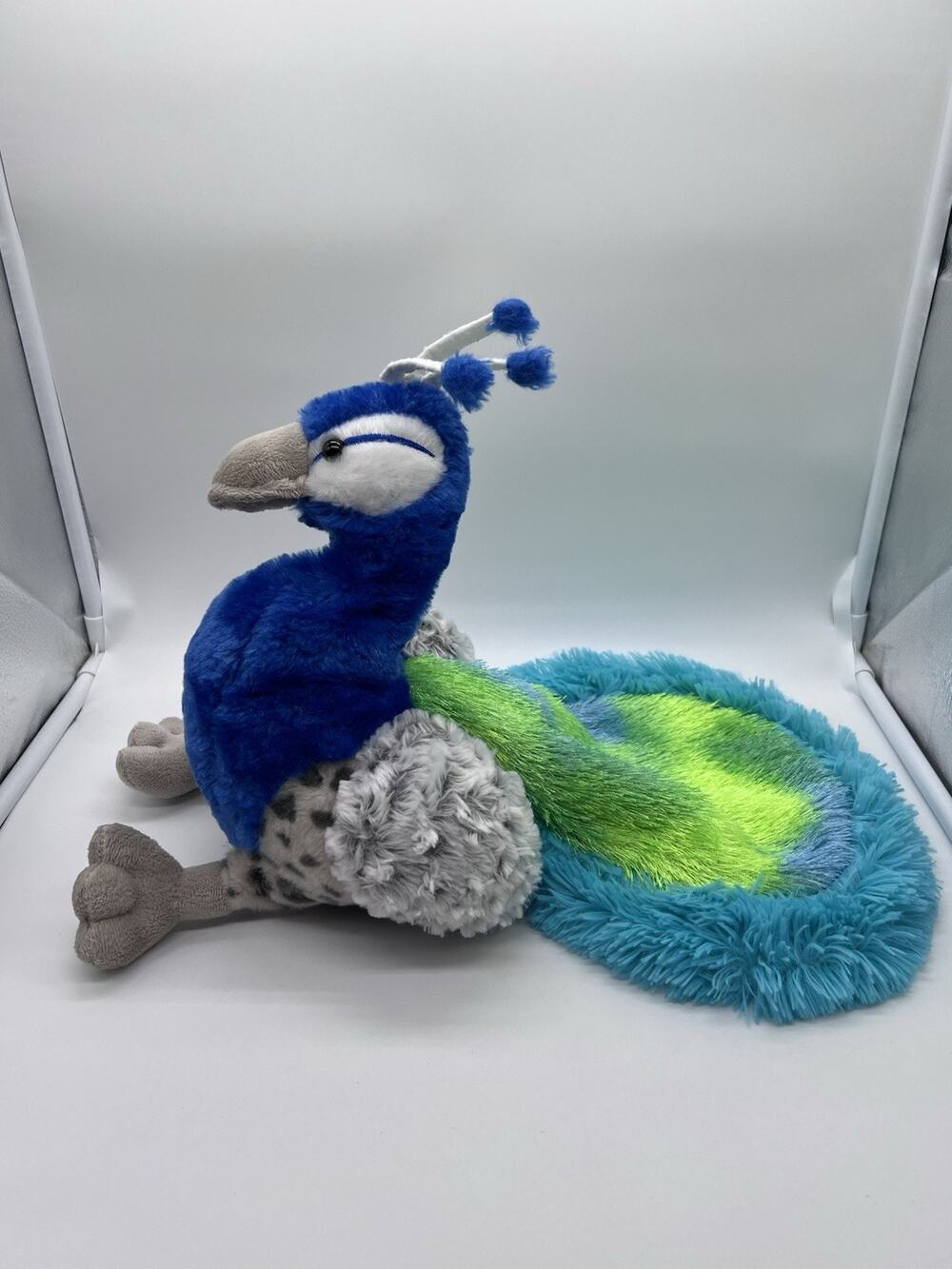Busch Gardens SeaWorld Wild Ones Peacock Plush Stuffed Animal Toy 10”